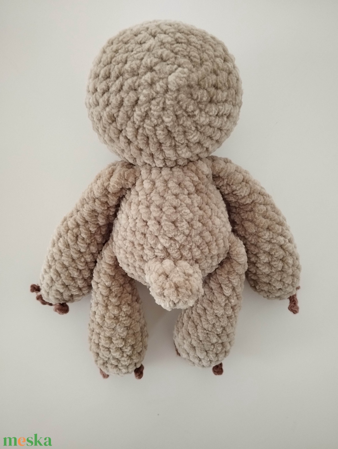 Horgolt lajhár baba  - játék & sport - plüssállat & játékfigura - más figura - Meska.hu