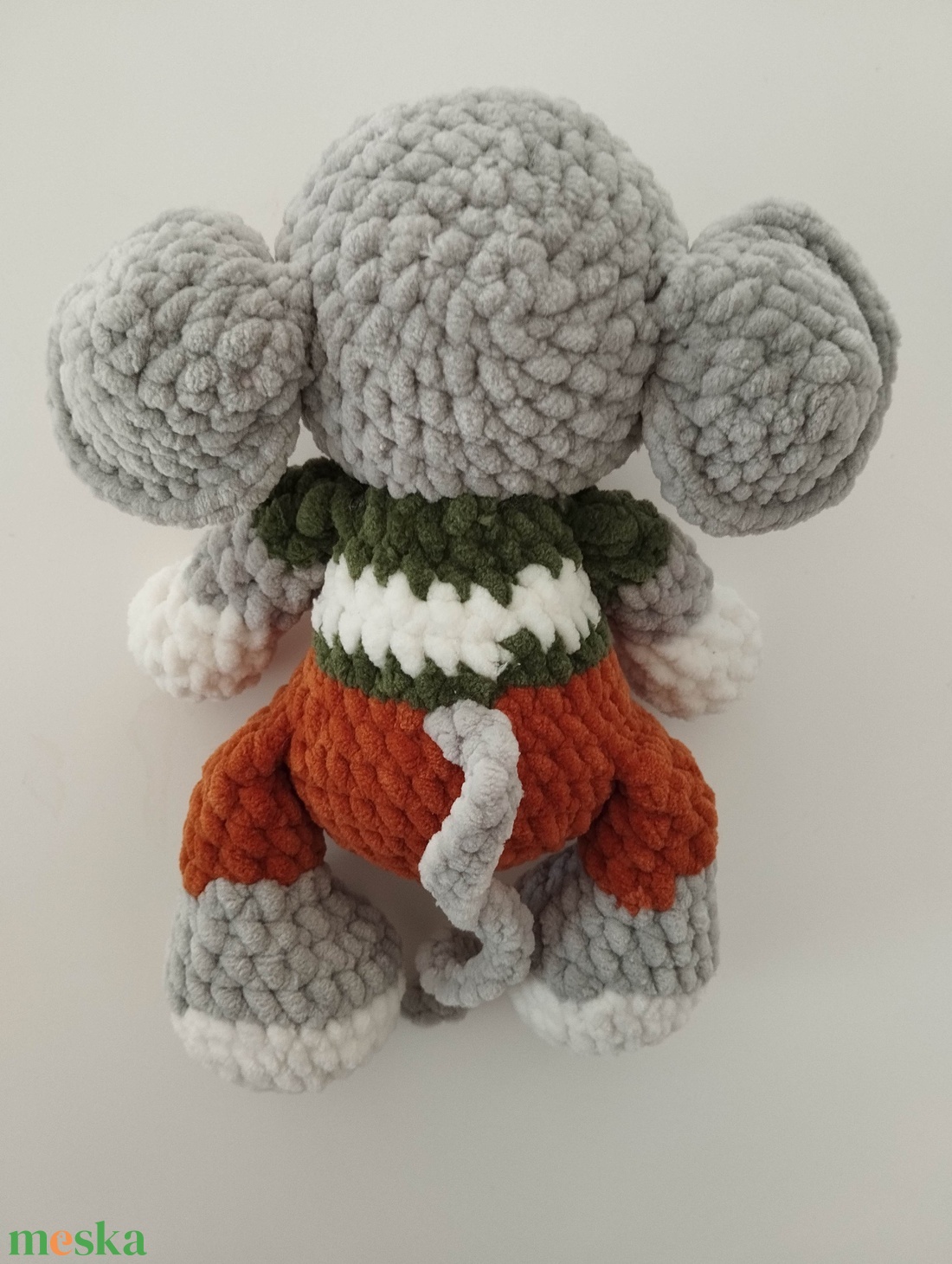 Horgolt fiú kiseg�r - játék & sport - plüssállat & játékfigura - más figura - Meska.hu