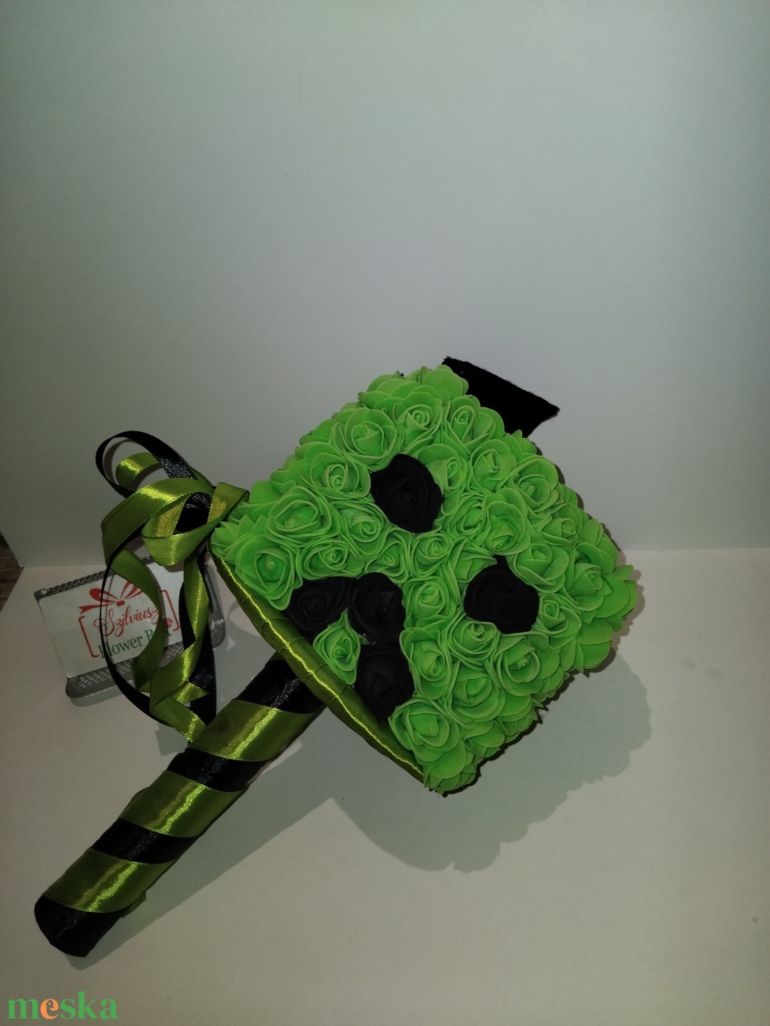 Minecraft jellegű csokor - játék & sport - ovis felszerelés - egyéb ovis kiegészítő - Meska.hu