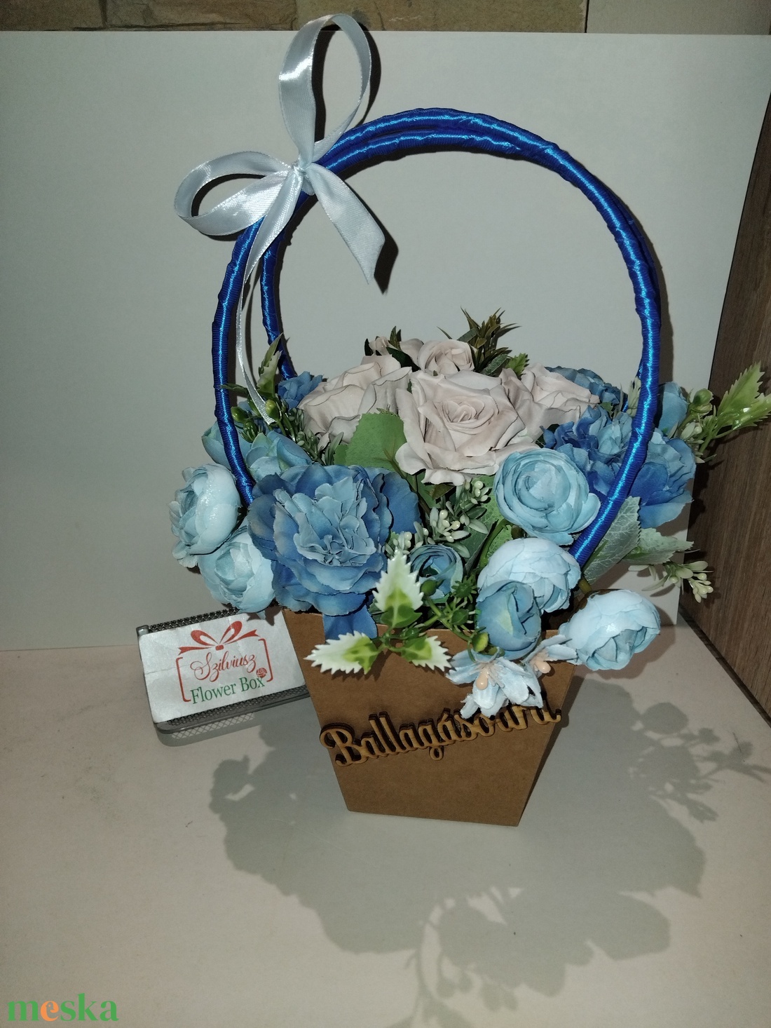 Ballagási virágtáska fiúknak - otthon & életmód - dekoráció - asztal és polc dekoráció - asztaldísz - Meska.hu