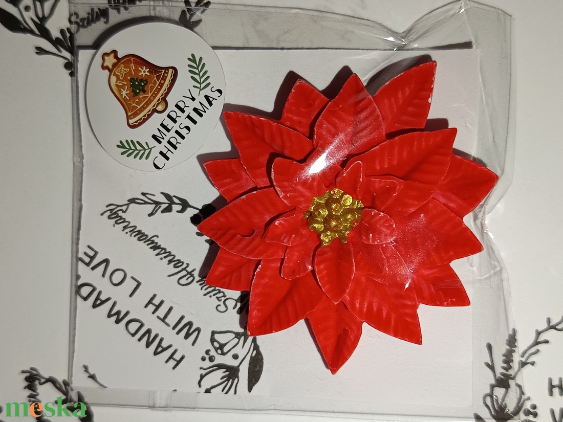 Hűtőmágnes  - karácsony - karácsonyi lakásdekoráció - karácsonyfadíszek - Meska.hu