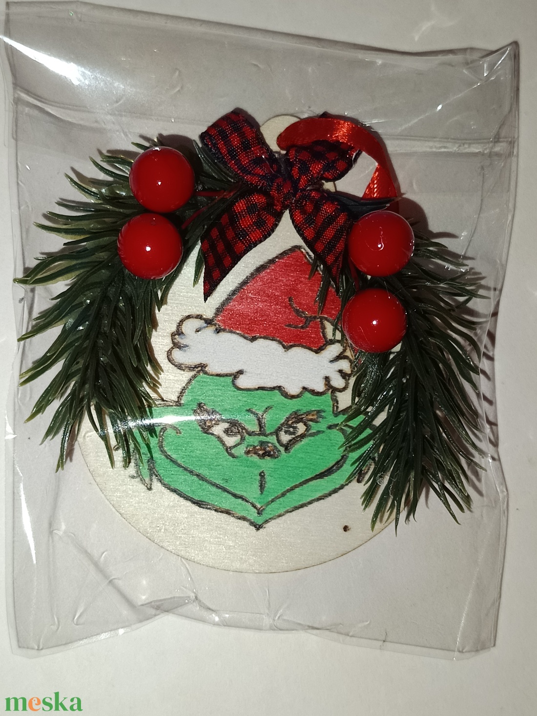 Egyedi karácsonyfa dísz pirogrf teknikval - karácsony - karácsonyi lakásdekoráció - karácsonyfadíszek - Meska.hu