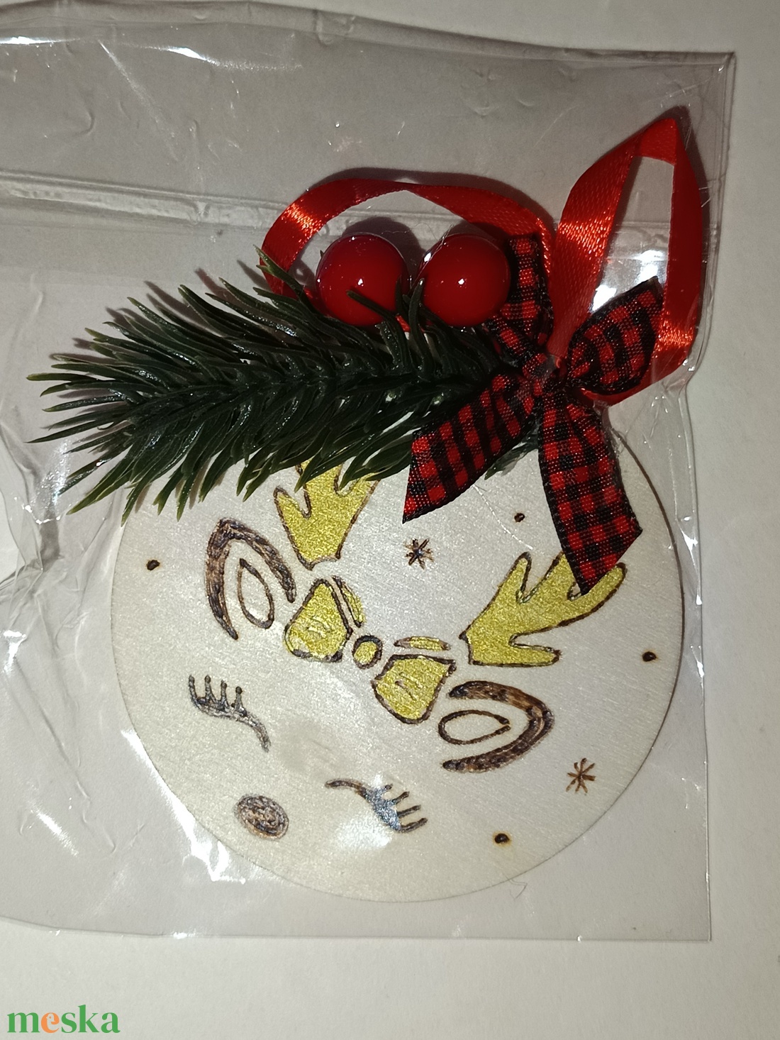 Karácsonyfa dísz pirogrf teknikval akril festéssel díszítve - karácsony - karácsonyi lakásdekoráció - karácsonyfadíszek - Meska.hu Karácsonyfa dísz pirogrf teknikval akril festéssel díszítve - karácsony - karácsonyi lakásdekoráció - karácsonyfadíszek - Meska.hu