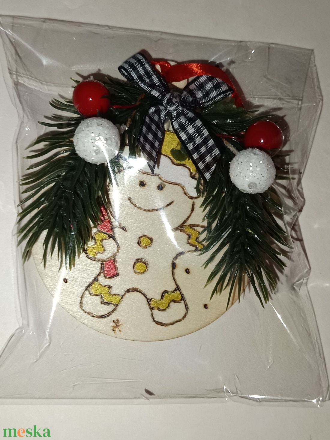 Egyedi karácsonyfa dísz pirogrf teknikval - karácsony - karácsonyi lakásdekoráció - karácsonyfadíszek - Meska.hu