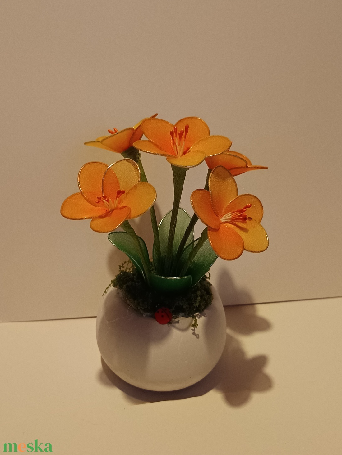 Tavaszi asztal dísz  - otthon & életmód - dekoráció - ajtó- és ablak dekoráció - ablakdísz - Meska.hu