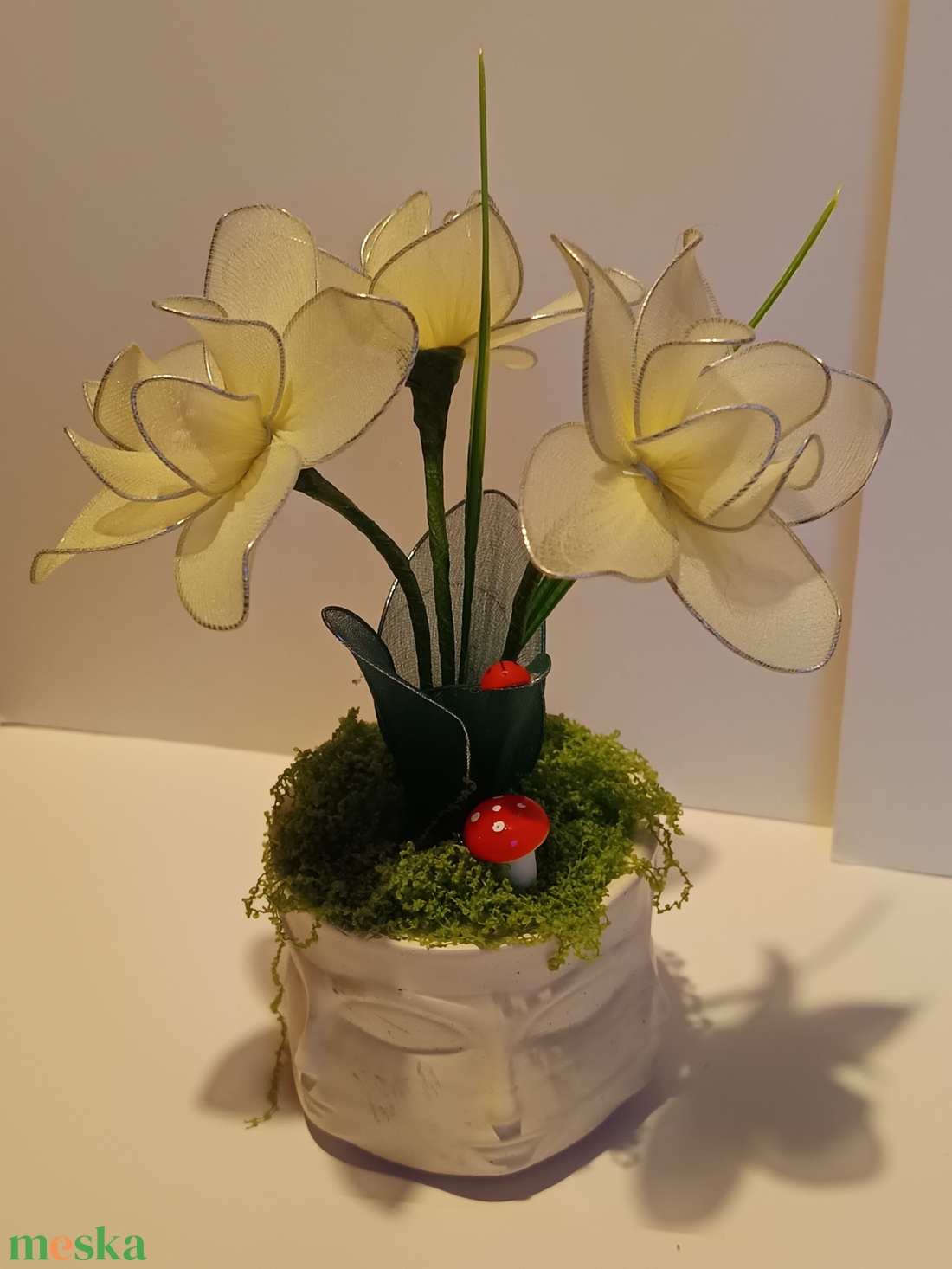 Tavaszi asztal dísz  - otthon & életmód - dekoráció - asztal és polc dekoráció - asztaldísz - Meska.hu