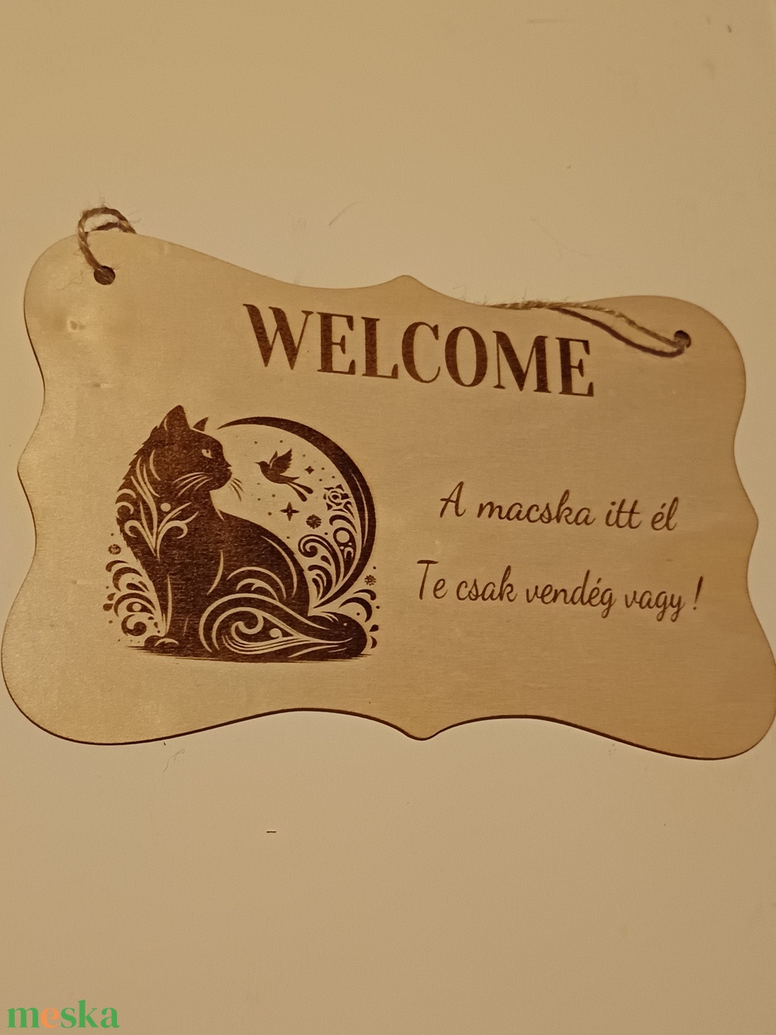 Lézergravírozott ajtó táblák. - otthon & életmód - dekoráció - ajtó- és ablak dekoráció - ajtótábla - Meska.hu