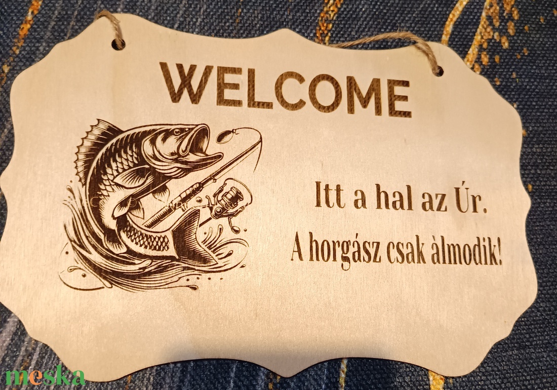 Lézergravírozott ajtó táblák  - otthon & életmód - dekoráció - ajtó- és ablak dekoráció - ajtódísz & kopogtató - Meska.hu