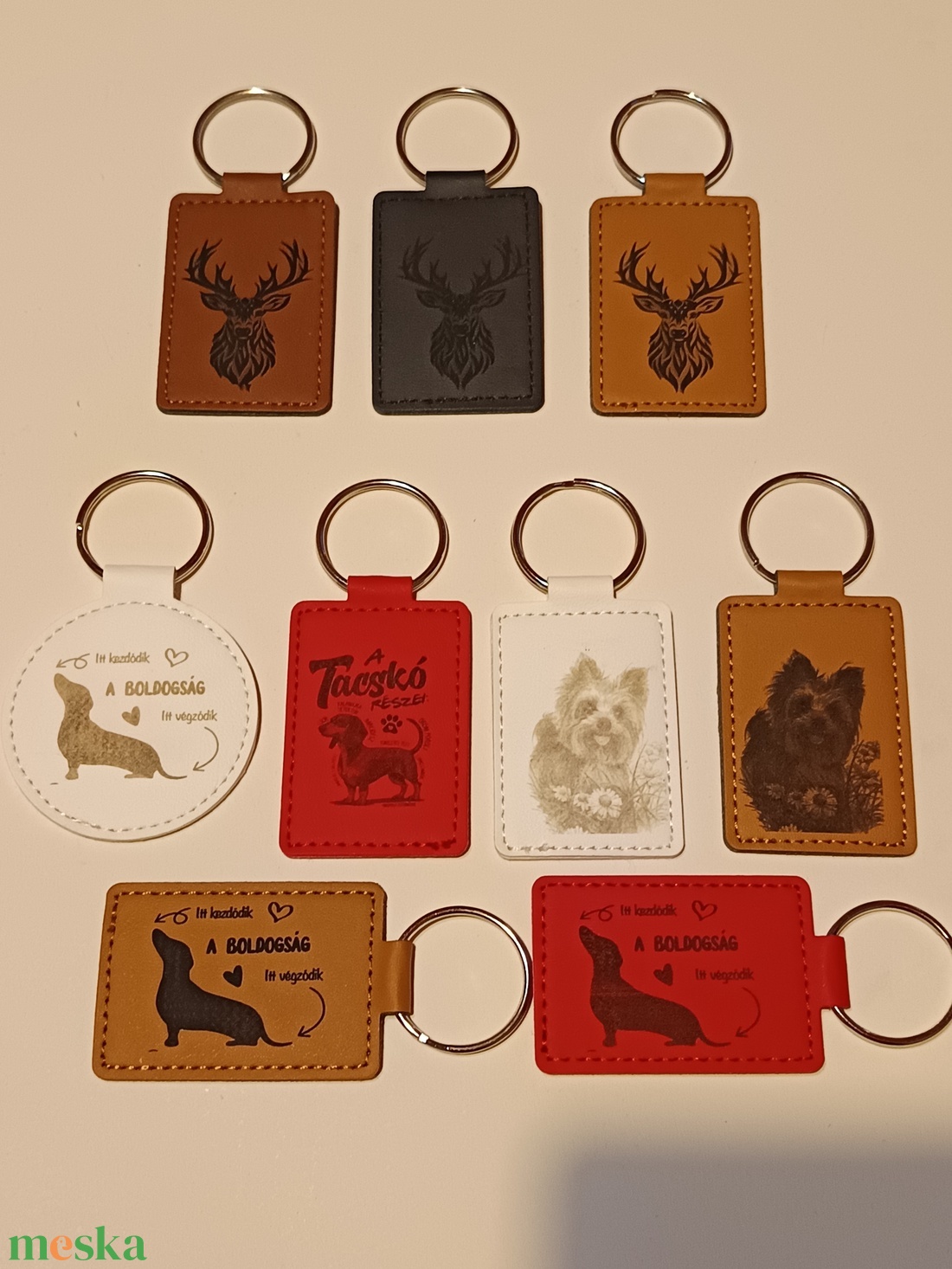 Lézergravírozott egyedi kulcstartók  - táska & tok - kulcstartó & táskadísz - kulcstartó - Meska.hu