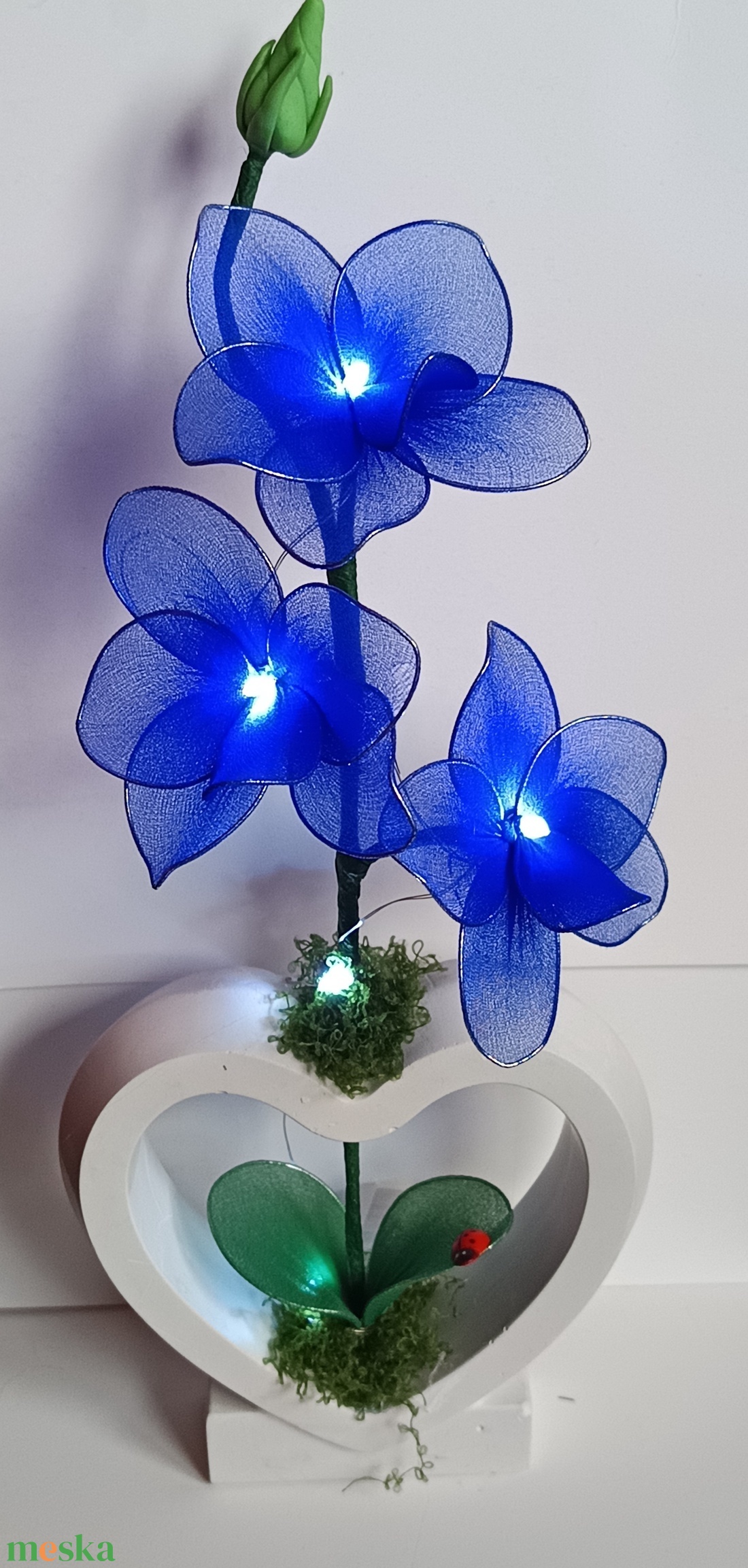 Ledes Orchidea Harisnyavir�g  - otthon & életmód - virágdekoráció - virágdíszek - asztali virágdísz - Meska.hu