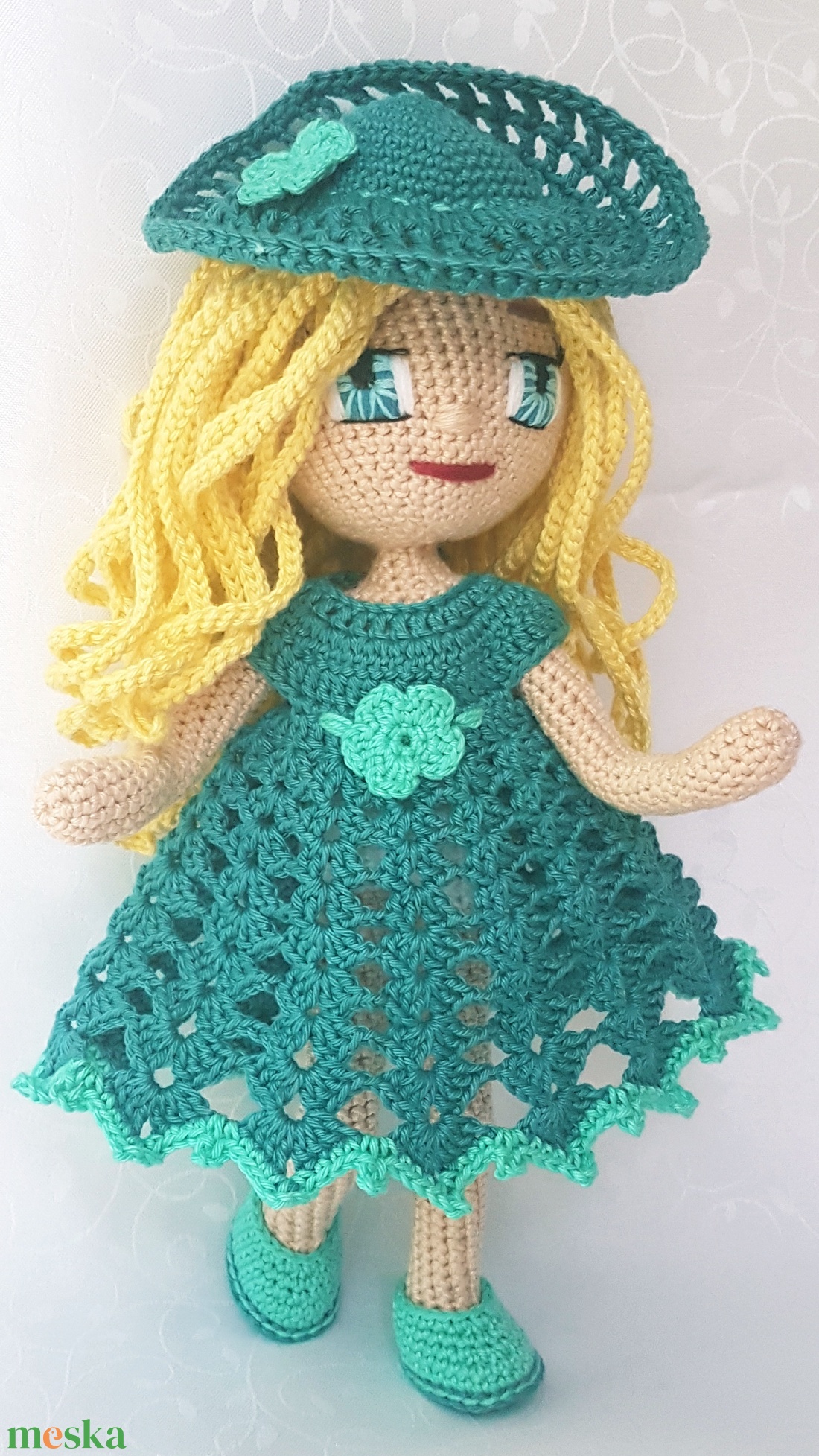 Szofi 2 baba - horgolt, amigurumi baba - játékbaba - játék & sport - baba & babaház - öltöztethető baba - Meska.hu Szofi 2 baba - horgolt, amigurumi baba - játékbaba - játék & sport - baba & babaház - öltöztethető baba - Meska.hu
