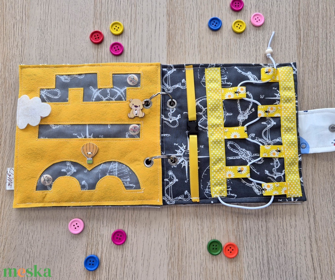 6 feladatos csendeskönyv kisfiúnak - játék & sport - Meska.hu