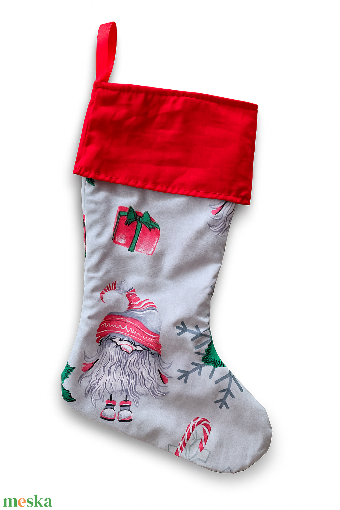 Manós mikulás csizma - karácsony - mikulás - mikulás csizma és zokni - Meska.hu