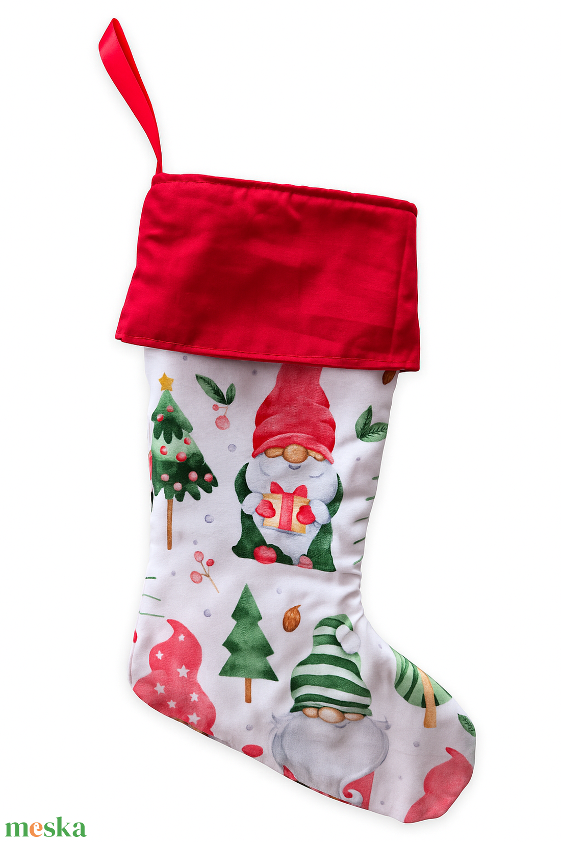 Manós mikulás csizma - karácsony - mikulás - mikulás csizma és zokni - Meska.hu