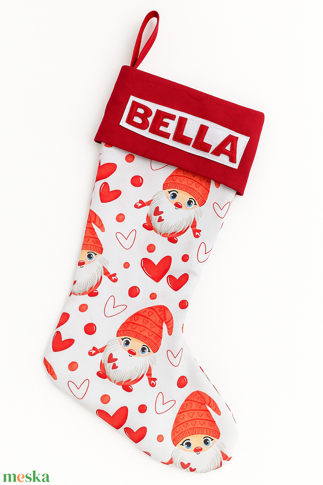 Manós mikulás csizma - karácsony - mikulás - mikulás csizma és zokni - Meska.hu