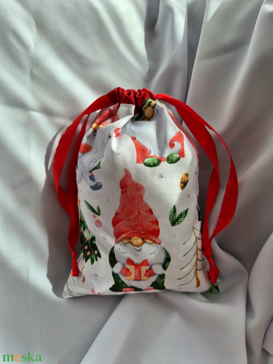 Mikulás zsák - karácsony - mikulás - mikulás zsák - Meska.hu
