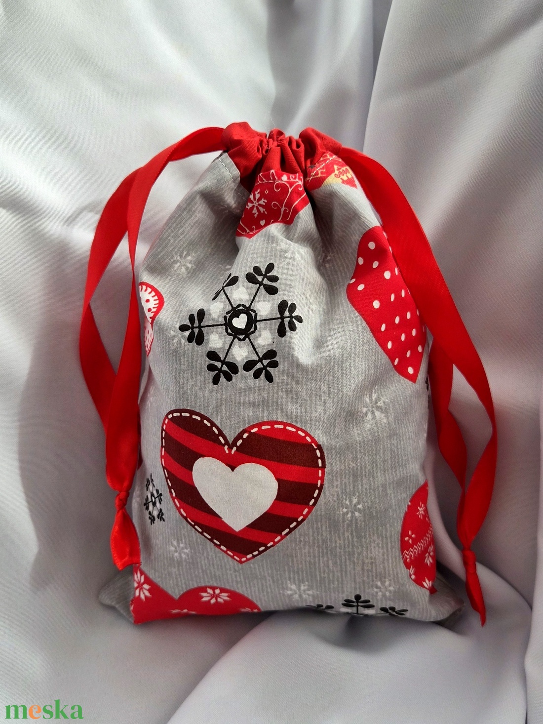 Mikulás zsák - karácsony - mikulás - mikulás zsák - Meska.hu