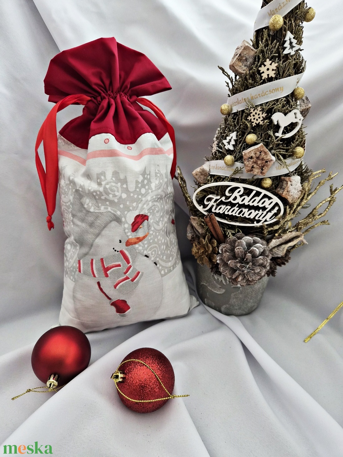 Prémium Mikulás zsák - karácsony - mikulás - mikulás zsák - Meska.hu