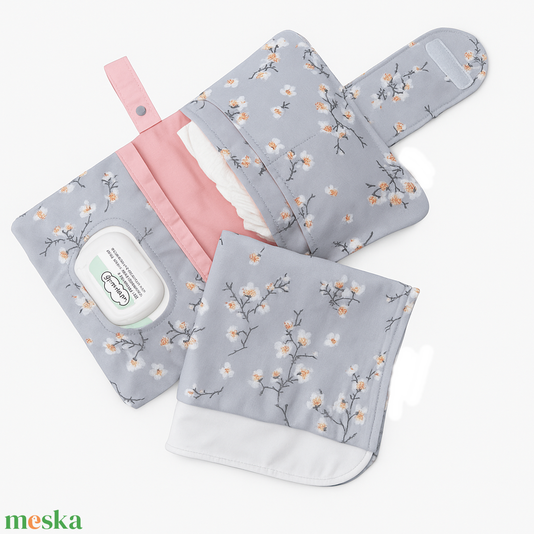 Pelenkatartó/pelenkázó neszeszer vízhatlan alátéttel - táska & tok - pelenkatáska - pelenkatartó tok - Meska.hu