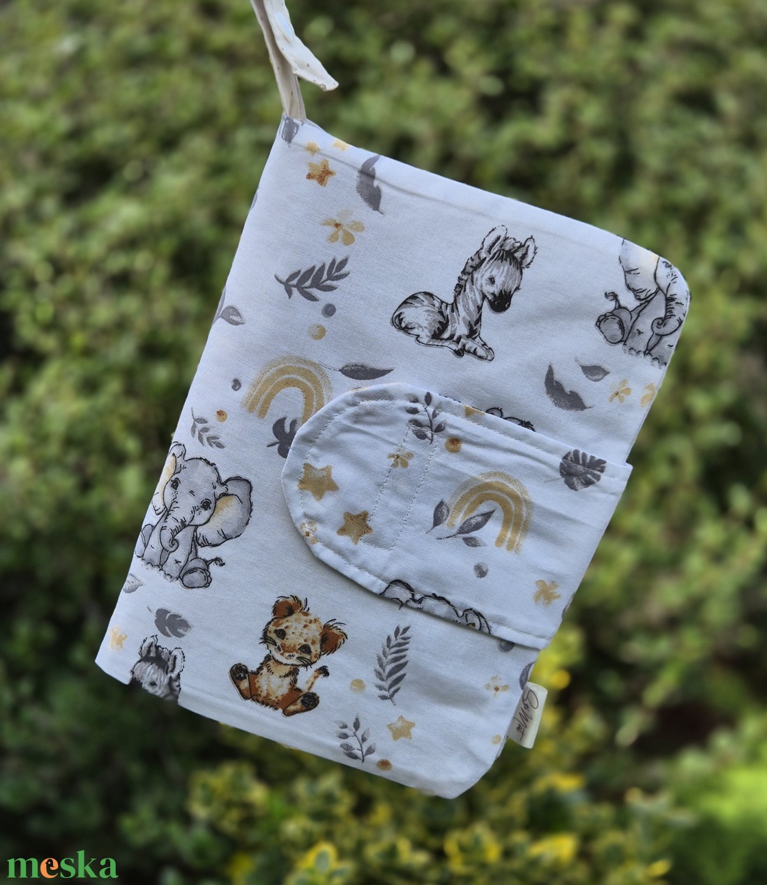 Pelenkatartó/pelenkázó neszeszer vízhatlan alátéttel - táska & tok - pelenkatáska - pelenkatartó tok - Meska.hu