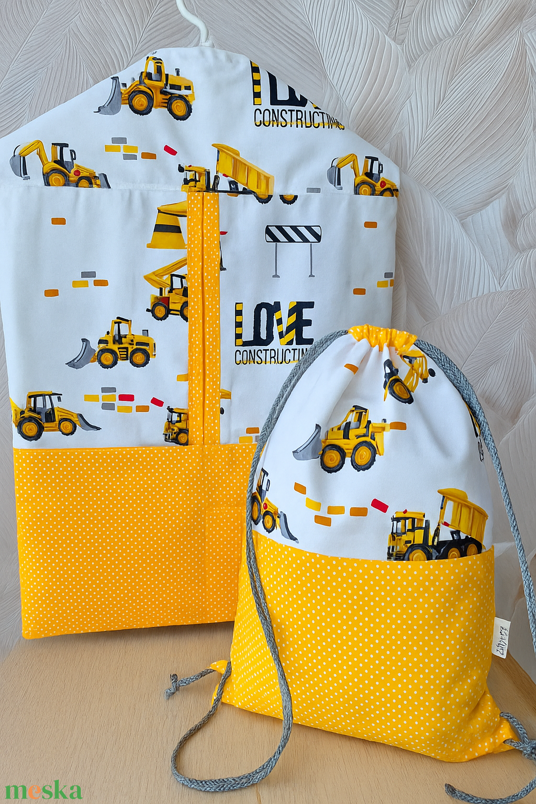 Prémium ovis zsák + tornazsák - játék & sport - ovis felszerelés - ovis zsák - Meska.hu