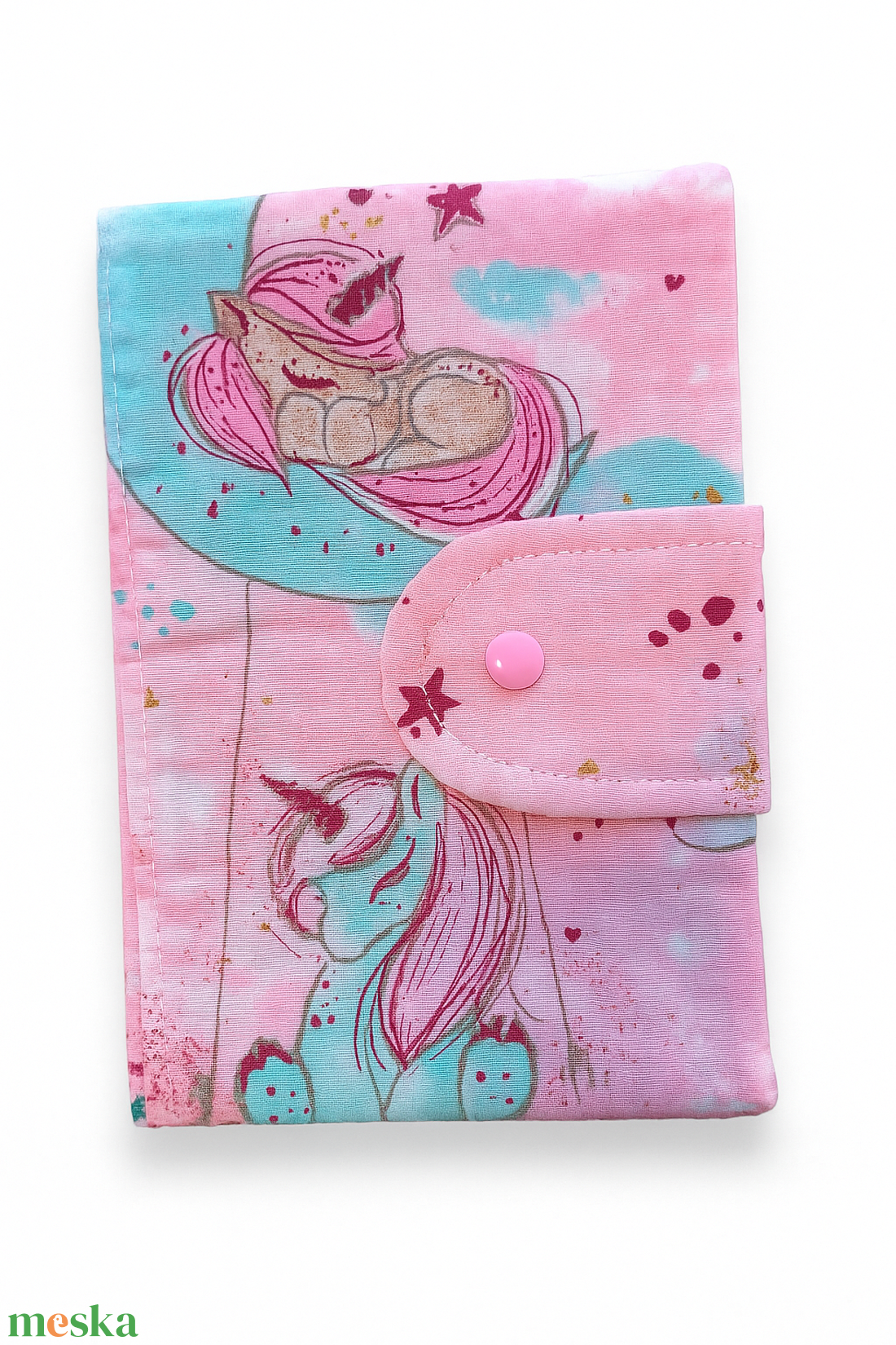 Egészségügyi kiskönyv borító - baba - mama - babaemlékek - egészségügyi kiskönyv borító - Meska.hu