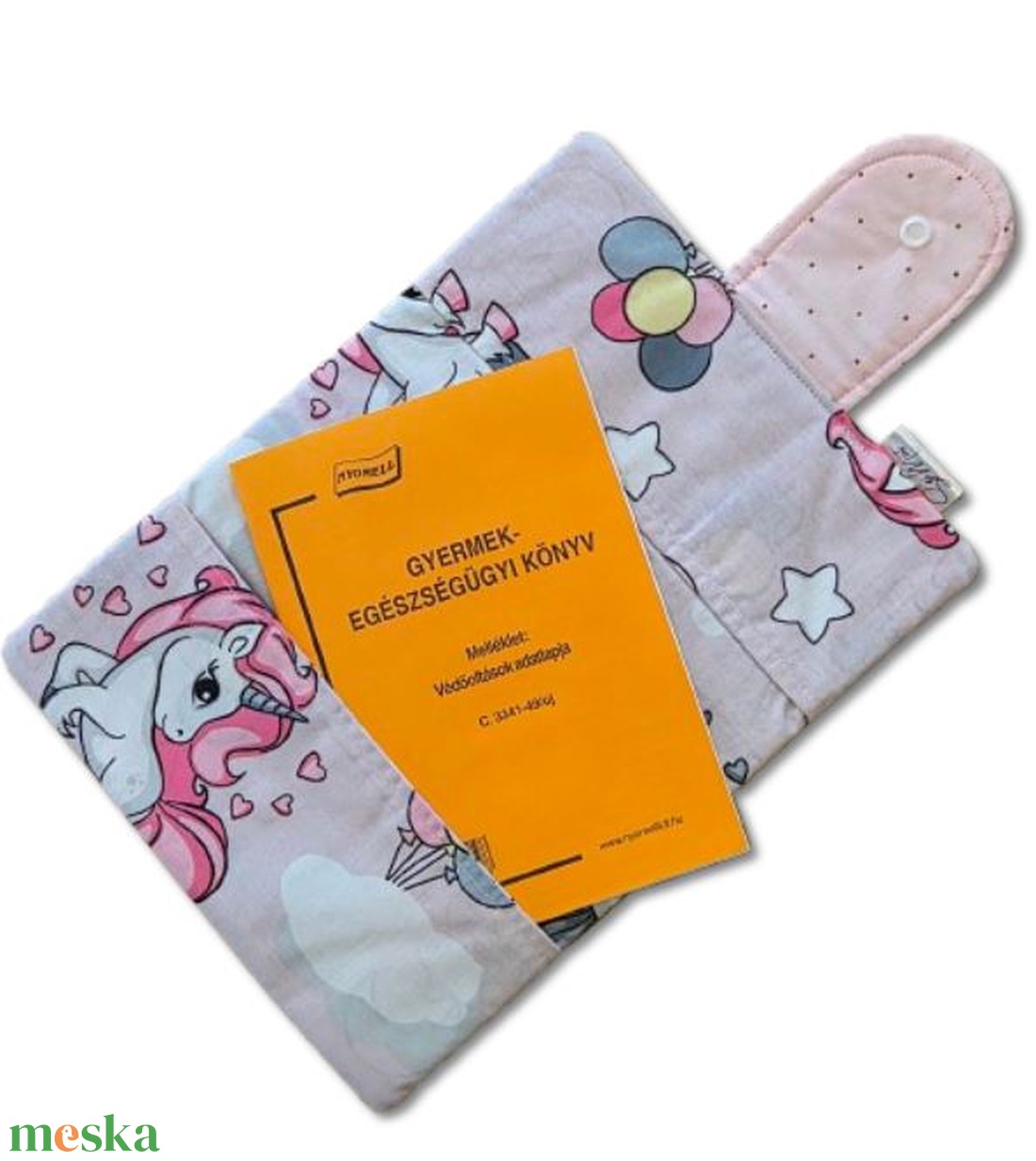 Egészségügyi kiskönyv borító - baba - mama - babaemlékek - egészségügyi kiskönyv borító - Meska.hu