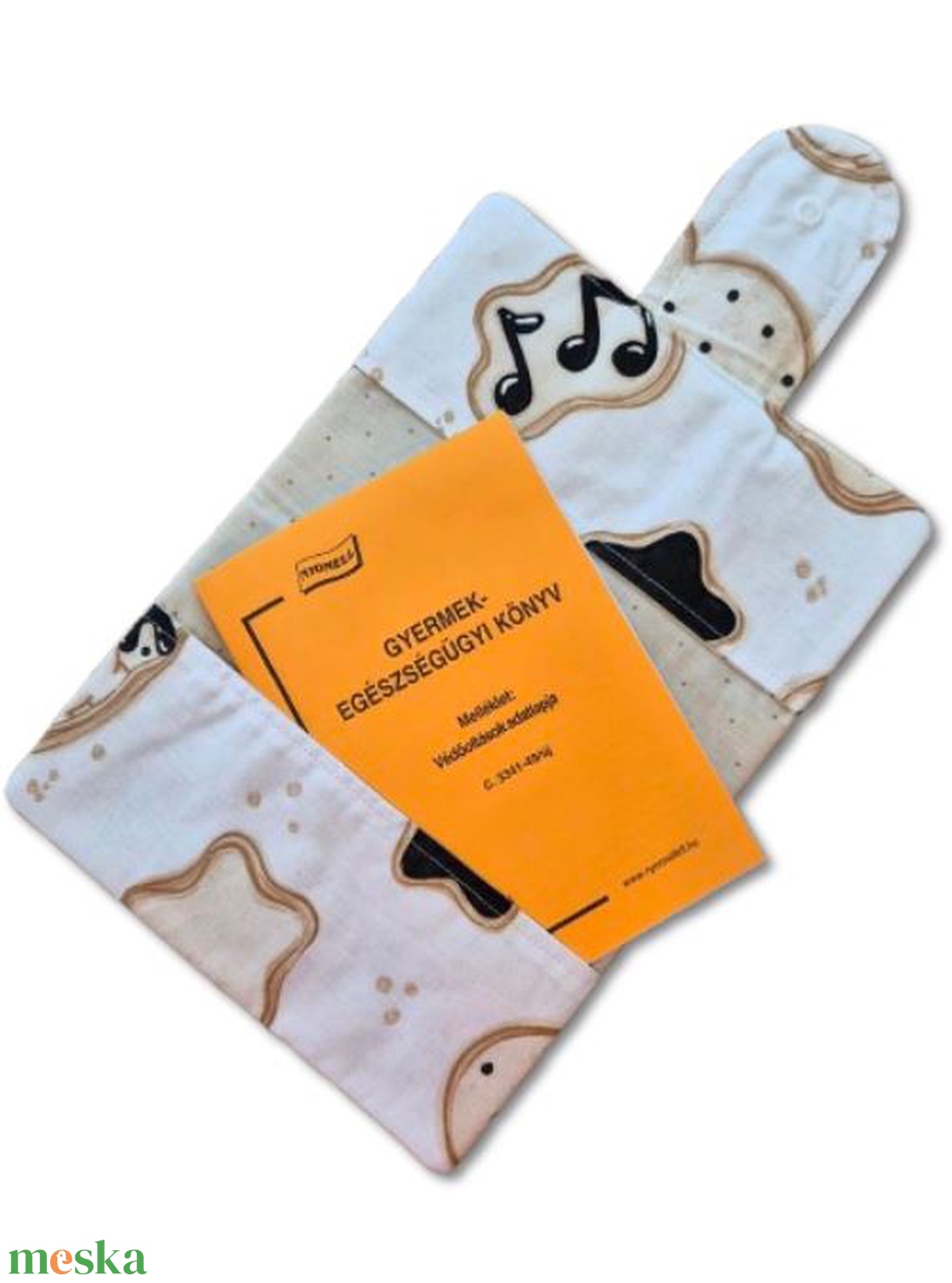 Egészségügyi kiskönyv borító - baba - mama - babaemlékek - egészségügyi kiskönyv borító - Meska.hu