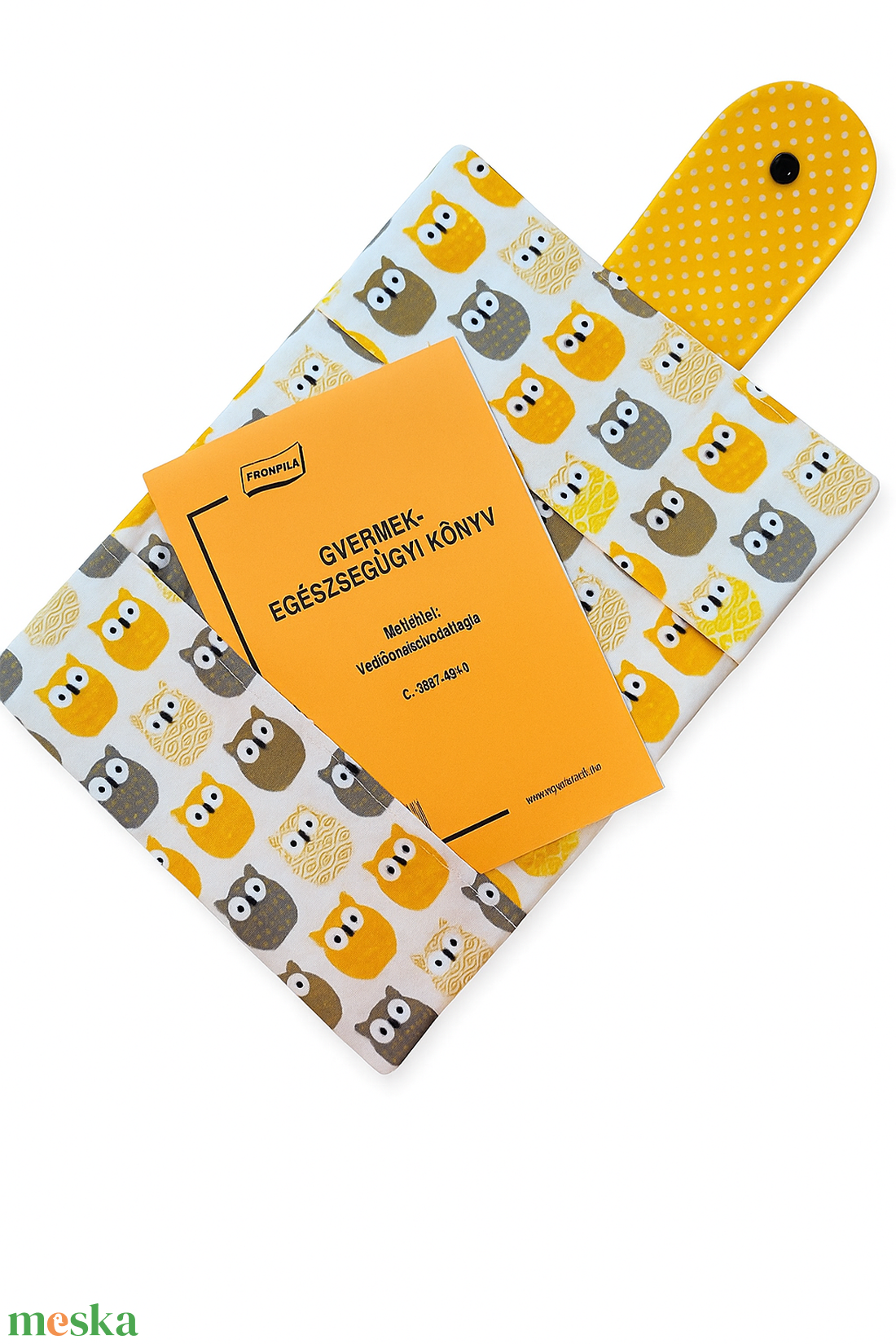 Egészségügyi kiskönyv borító - baba - mama - babaemlékek - egészségügyi kiskönyv borító - Meska.hu