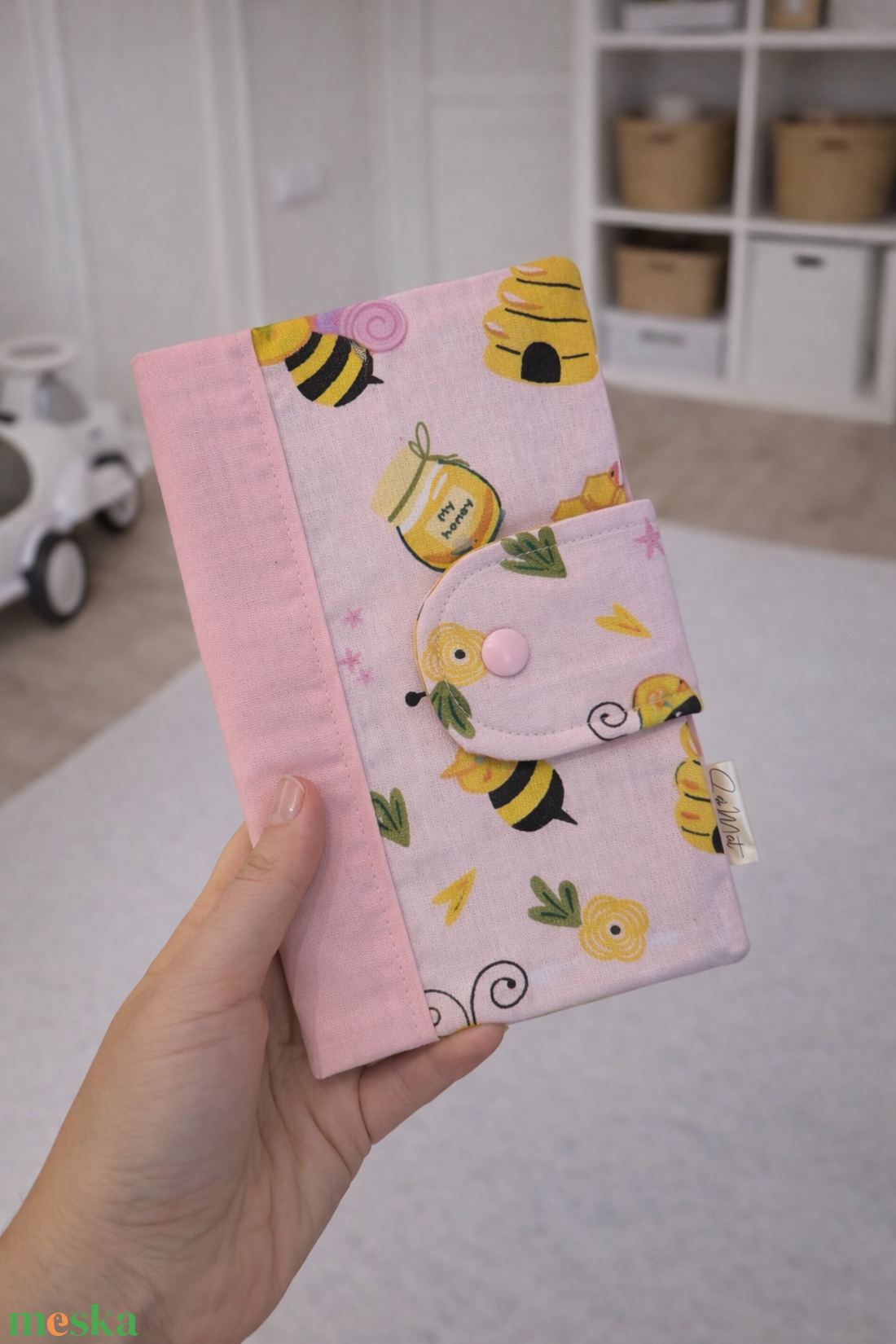 Egészségügyi kiskönyv borító - baba - mama - babaemlékek - egészségügyi kiskönyv borító - Meska.hu