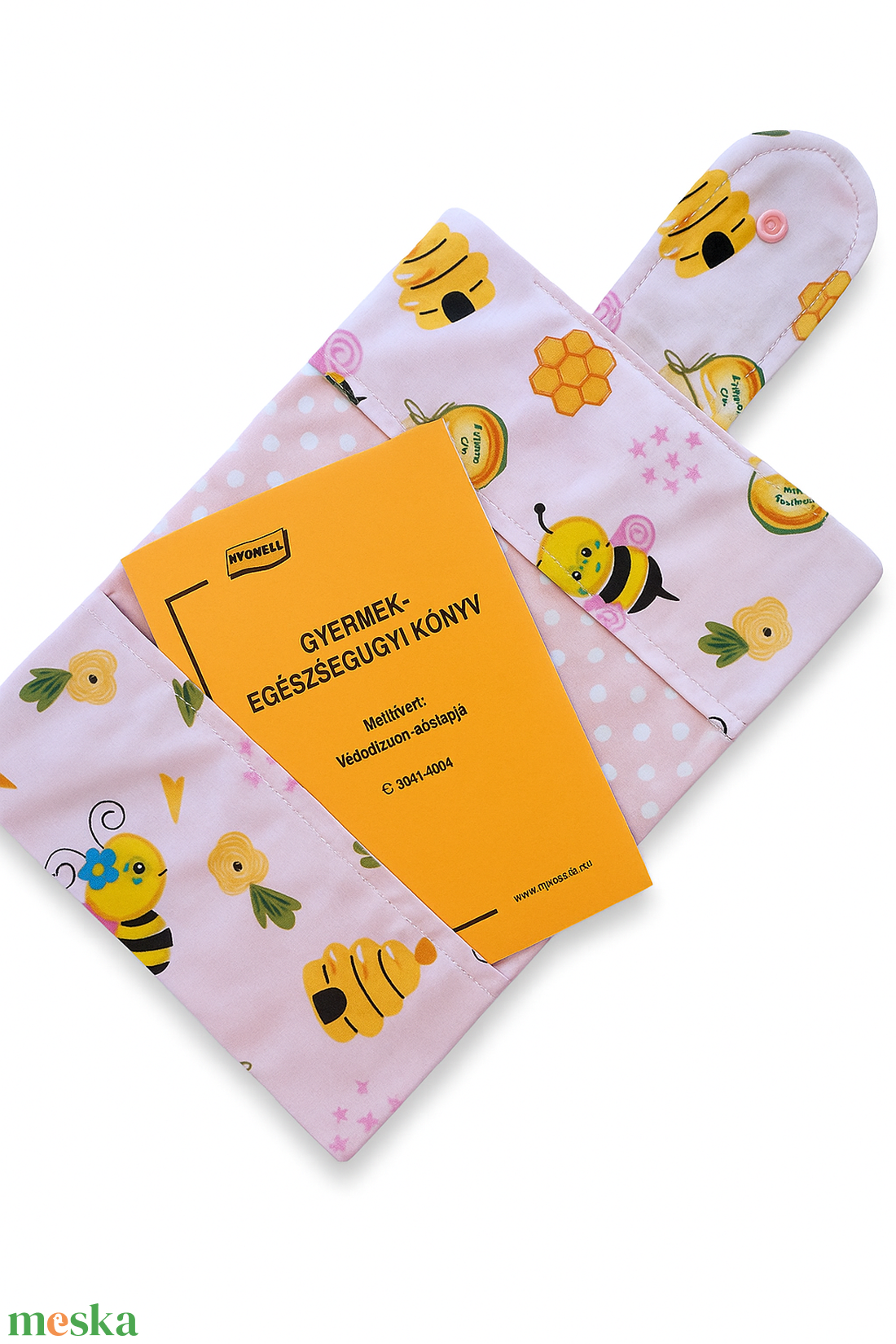 Egészségügyi kiskönyv borító - baba - mama - babaemlékek - egészségügyi kiskönyv borító - Meska.hu