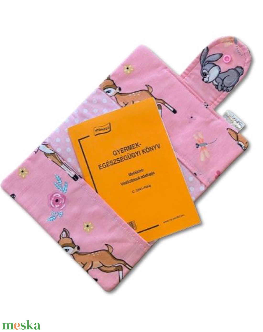 Egészségügyi kiskönyv borító - baba - mama - babaemlékek - egészségügyi kiskönyv borító - Meska.hu
