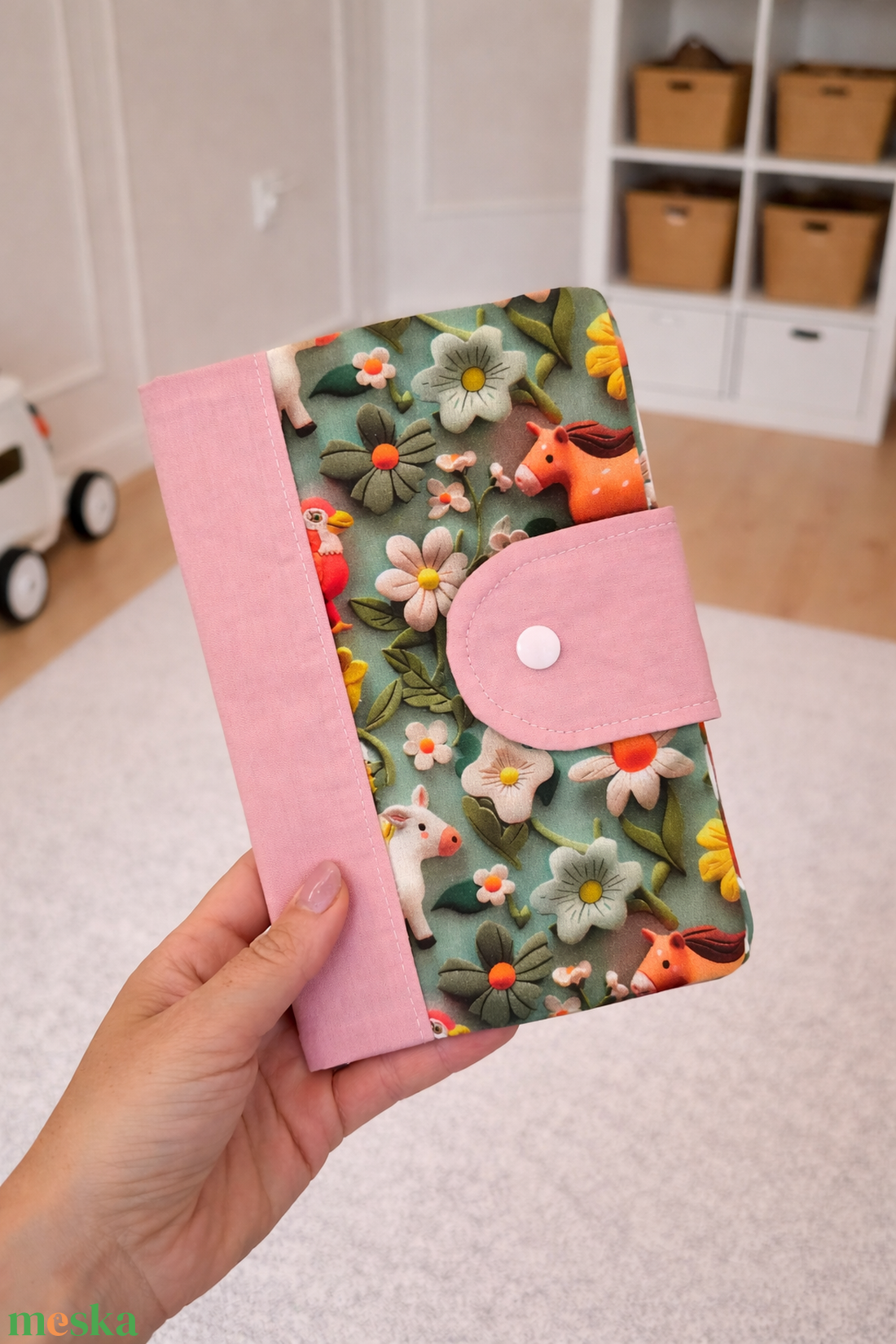 Egészségügyi kiskönyv borító - baba - mama - babaemlékek - egészségügyi kiskönyv borító - Meska.hu