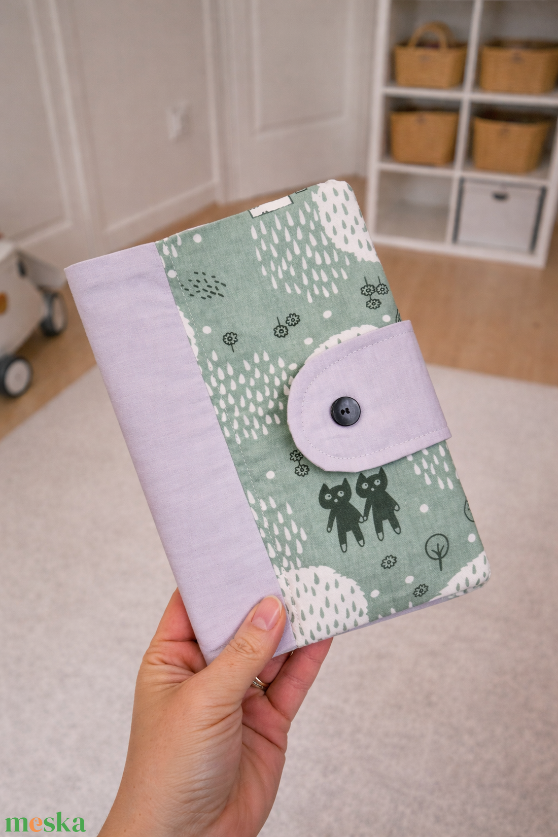 Egészségügyi kiskönyv borító - baba - mama - babaemlékek - egészségügyi kiskönyv borító - Meska.hu