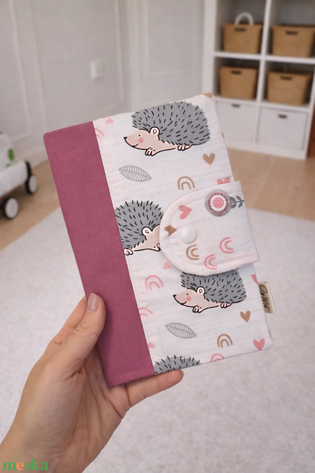 Egészségügyi kiskönyv borító - baba - mama - babaemlékek - egészségügyi kiskönyv borító - Meska.hu