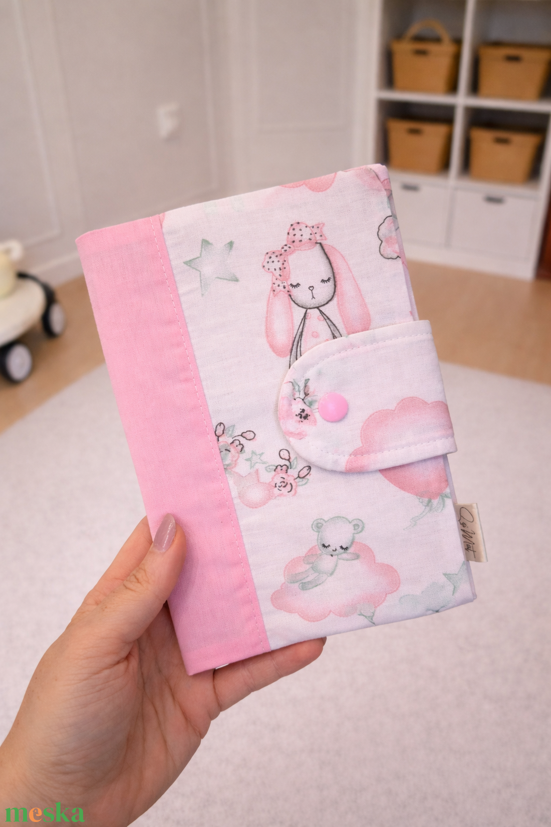 Egészségügyi kiskönyv borító - baba - mama - babaemlékek - egészségügyi kiskönyv borító - Meska.hu