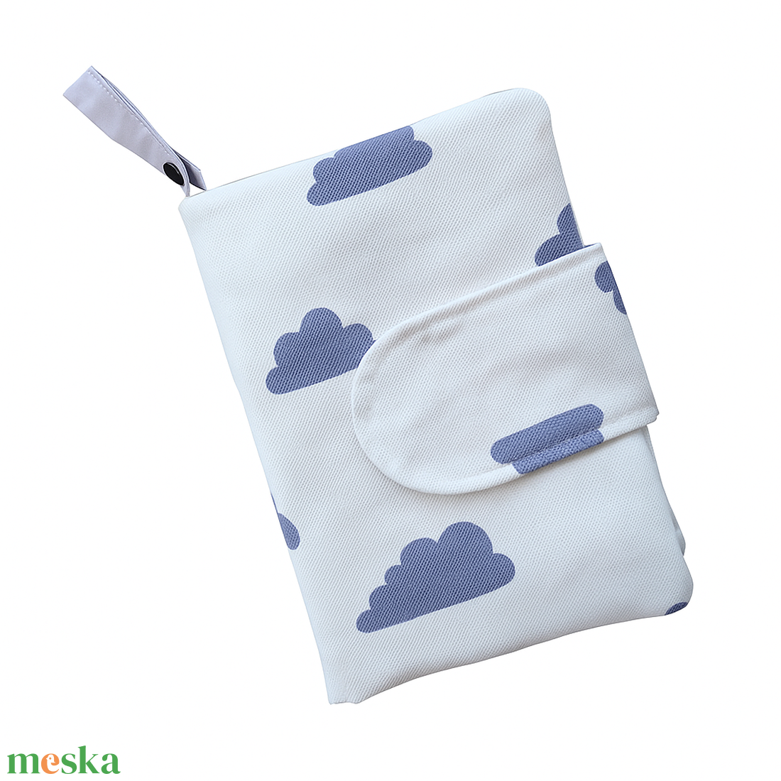 Pelenkázó neszeszer vízhatlan pelenkázó alátéttel - baba - mama - pelenkázó, babafürdető kellékek - pelenkázó neszeszer, pelenkatartó - Meska.hu