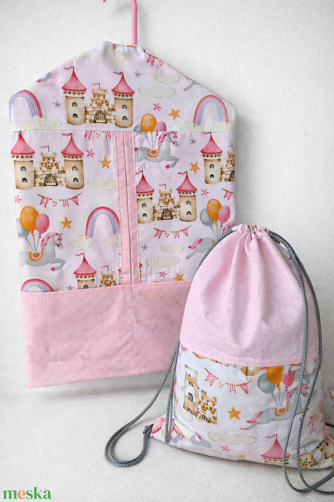 Ovis zsák / vállfás zsák tornazsákkal - játék & sport - ovis felszerelés - ovis zsák - Meska.hu