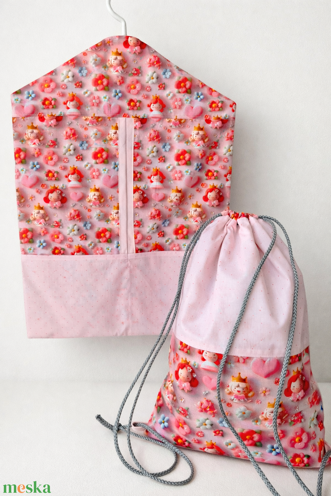 Ovis zsák / vállfás zsák tornazsákkal - játék & sport - ovis felszerelés - ovis zsák - Meska.hu