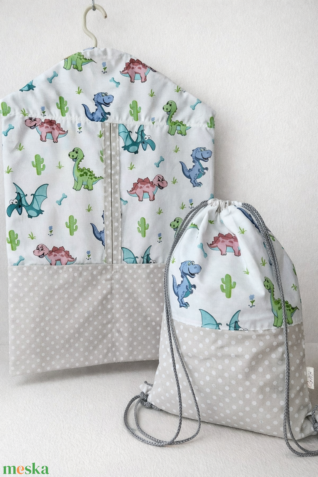 Ovis zsák / vállfás zsák tornazsákkal - játék & sport - ovis felszerelés - ovis szett - Meska.hu