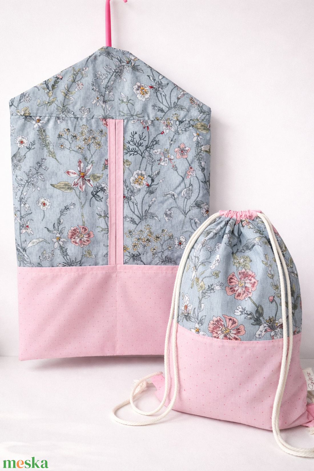 Ovis zsák / vállfás zsák tornazsákkal - játék & sport - ovis felszerelés - ovis szett - Meska.hu