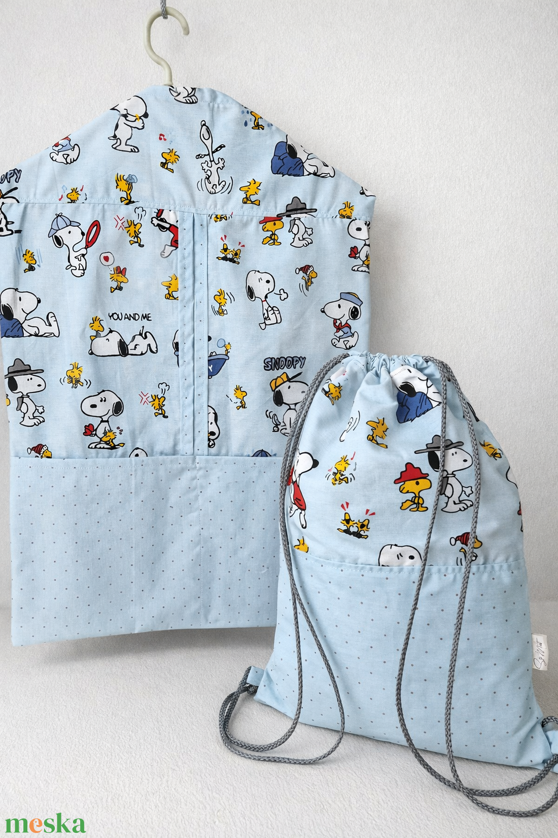 Ovis zsák / vállfás zsák tornazsákkal - játék & sport - ovis felszerelés - ovis szett - Meska.hu