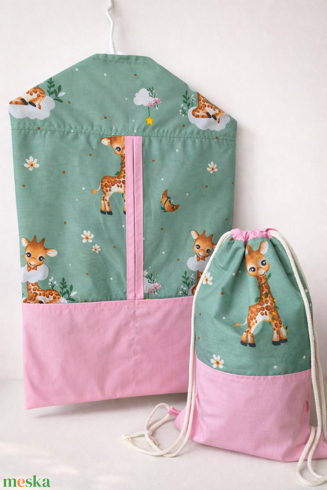 Ovis zsák / vállfás zsák tornazsákkal - játék & sport - ovis felszerelés - ovis szett - Meska.hu