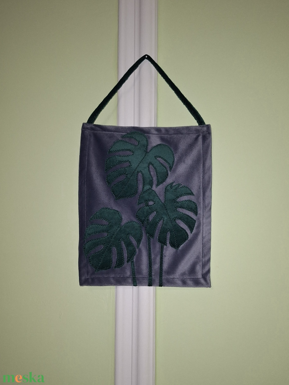 Monstera fali dísz - otthon & életmód - dekoráció - fali és függő dekoráció - falra akasztható dekor - Meska.hu