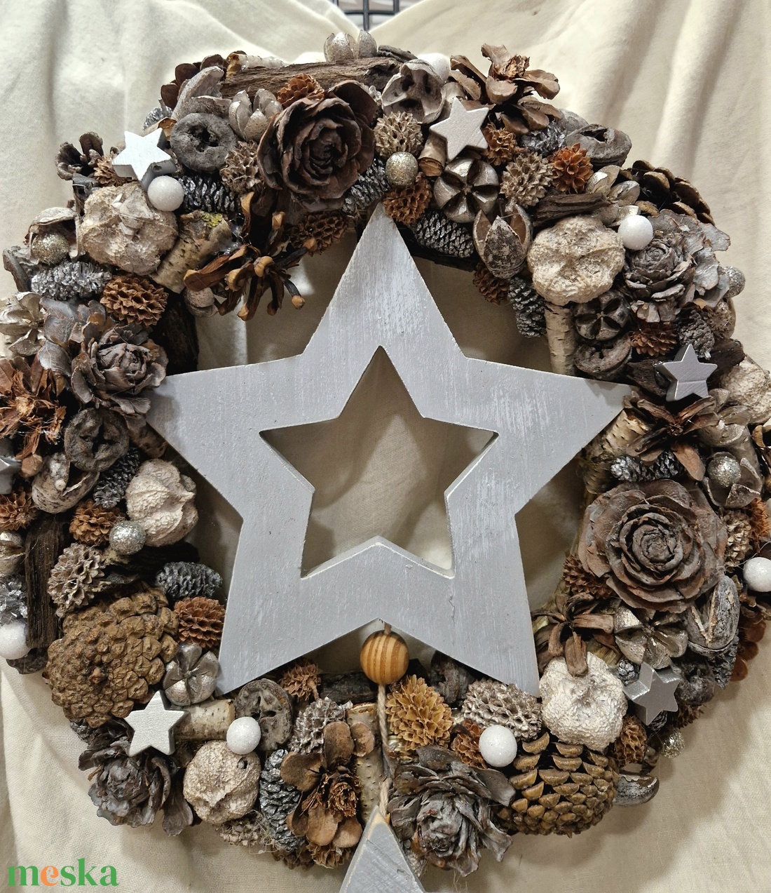 Csillagos ünnepek - karácsony - adventi díszek - adventi ajtódísz - Meska.hu Csillagos ünnepek - karácsony - adventi díszek - adventi ajtódísz - Meska.hu