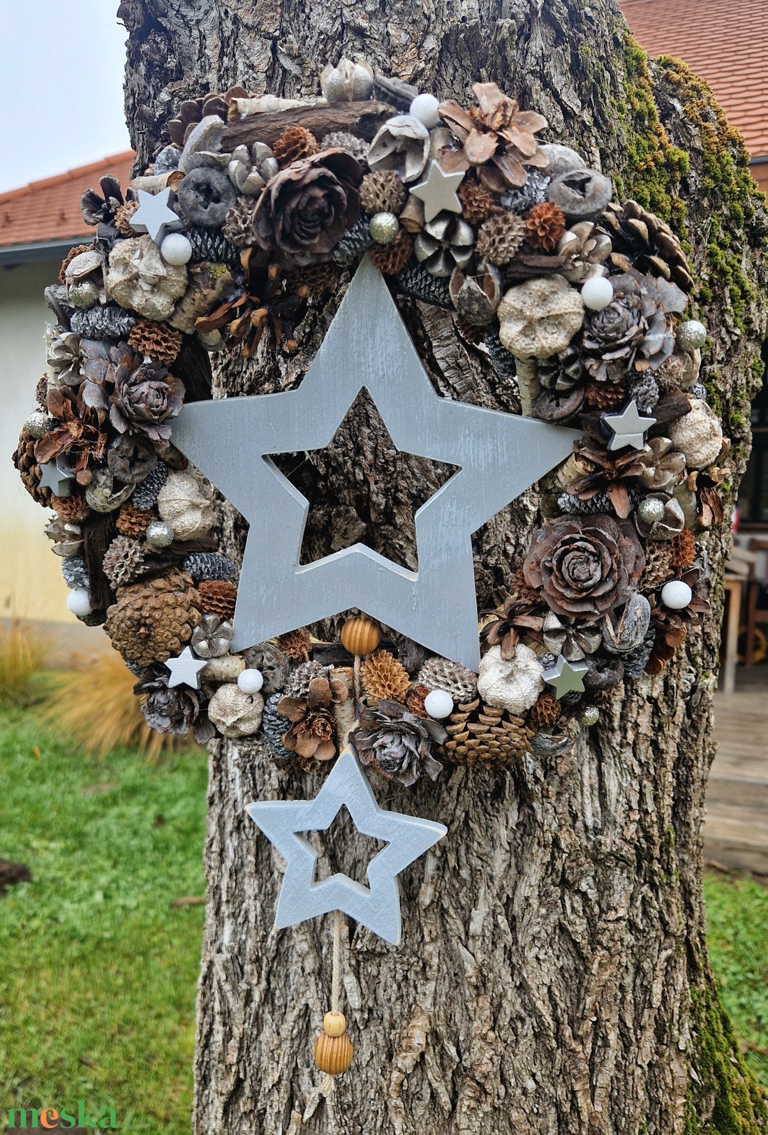 Csillagos ünnepek - karácsony - adventi díszek - adventi ajtódísz - Meska.hu Csillagos ünnepek - karácsony - adventi díszek - adventi ajtódísz - Meska.hu