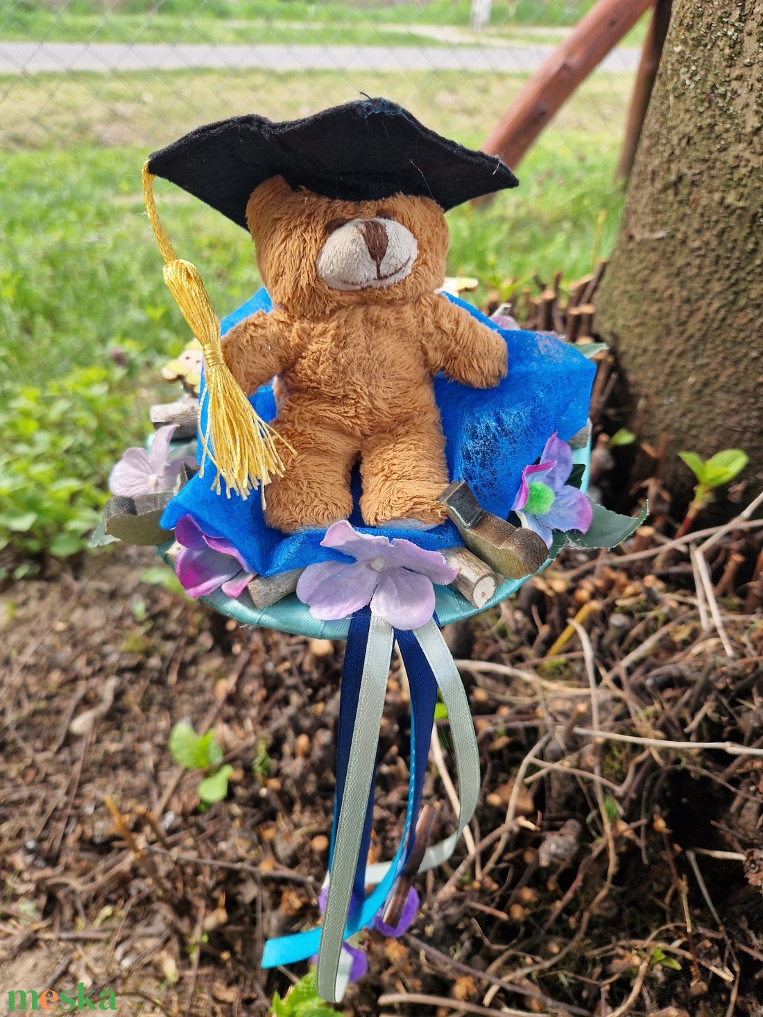 Macis tartós ballagási csokor - otthon & életmód - virágdekoráció - virágok - virágcsokor - Meska.hu