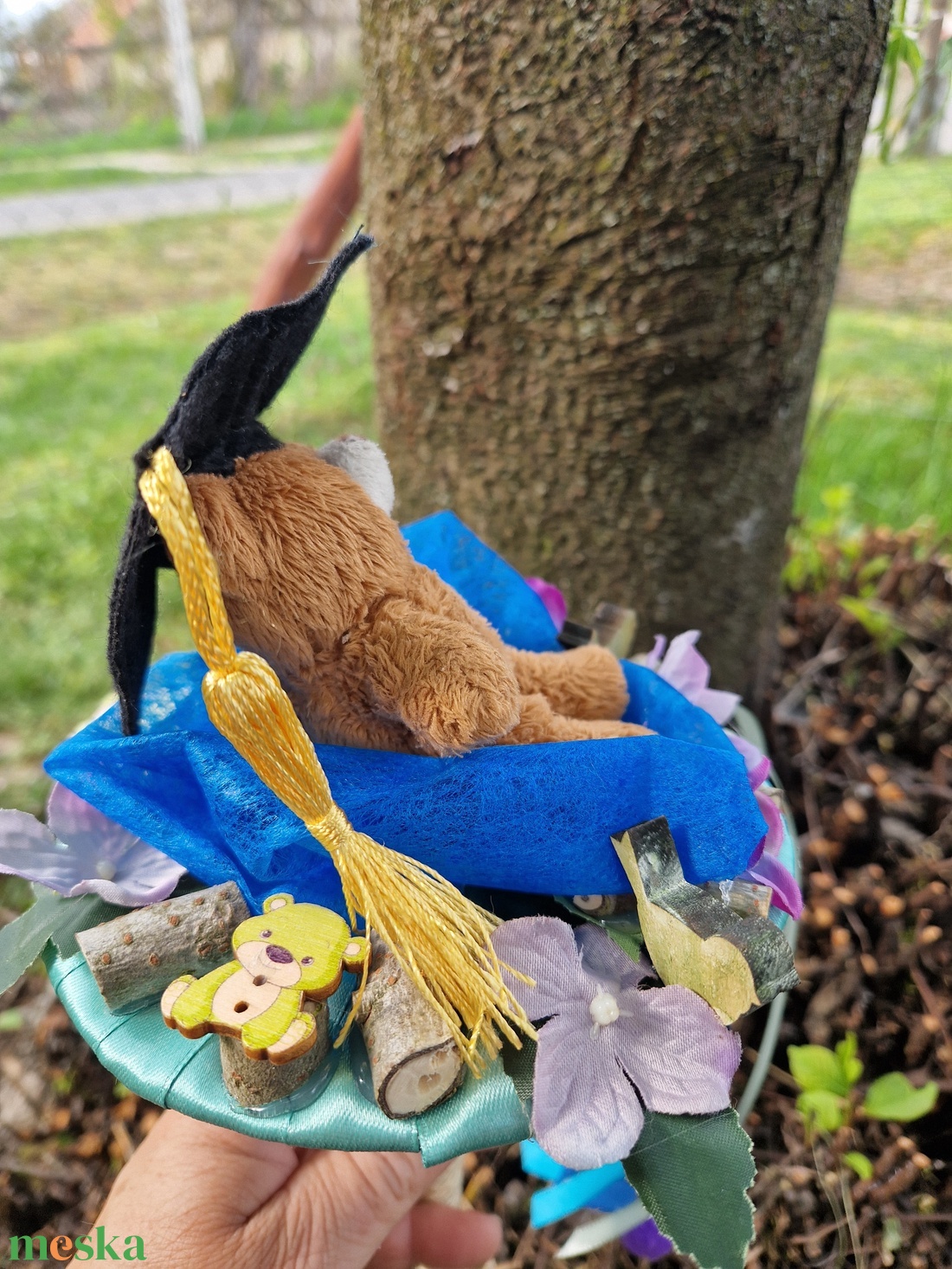 Macis tartós ballagási csokor - otthon & életmód - virágdekoráció - virágok - virágcsokor - Meska.hu