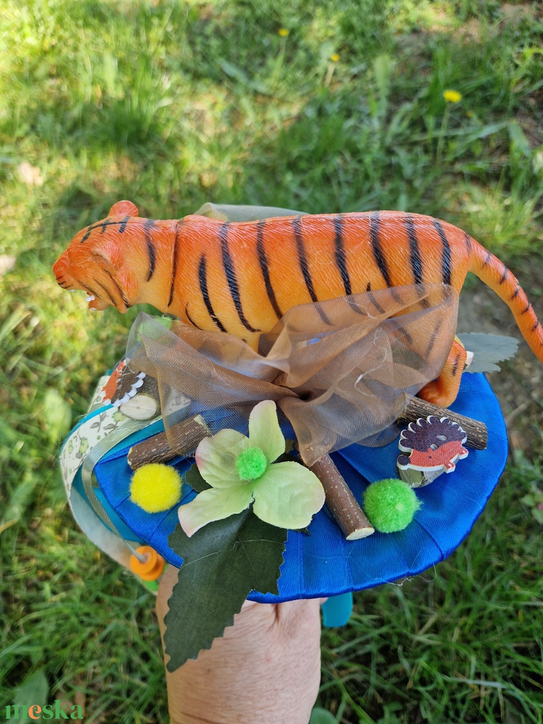 Tigrises ballagási csokor -  - Meska.hu