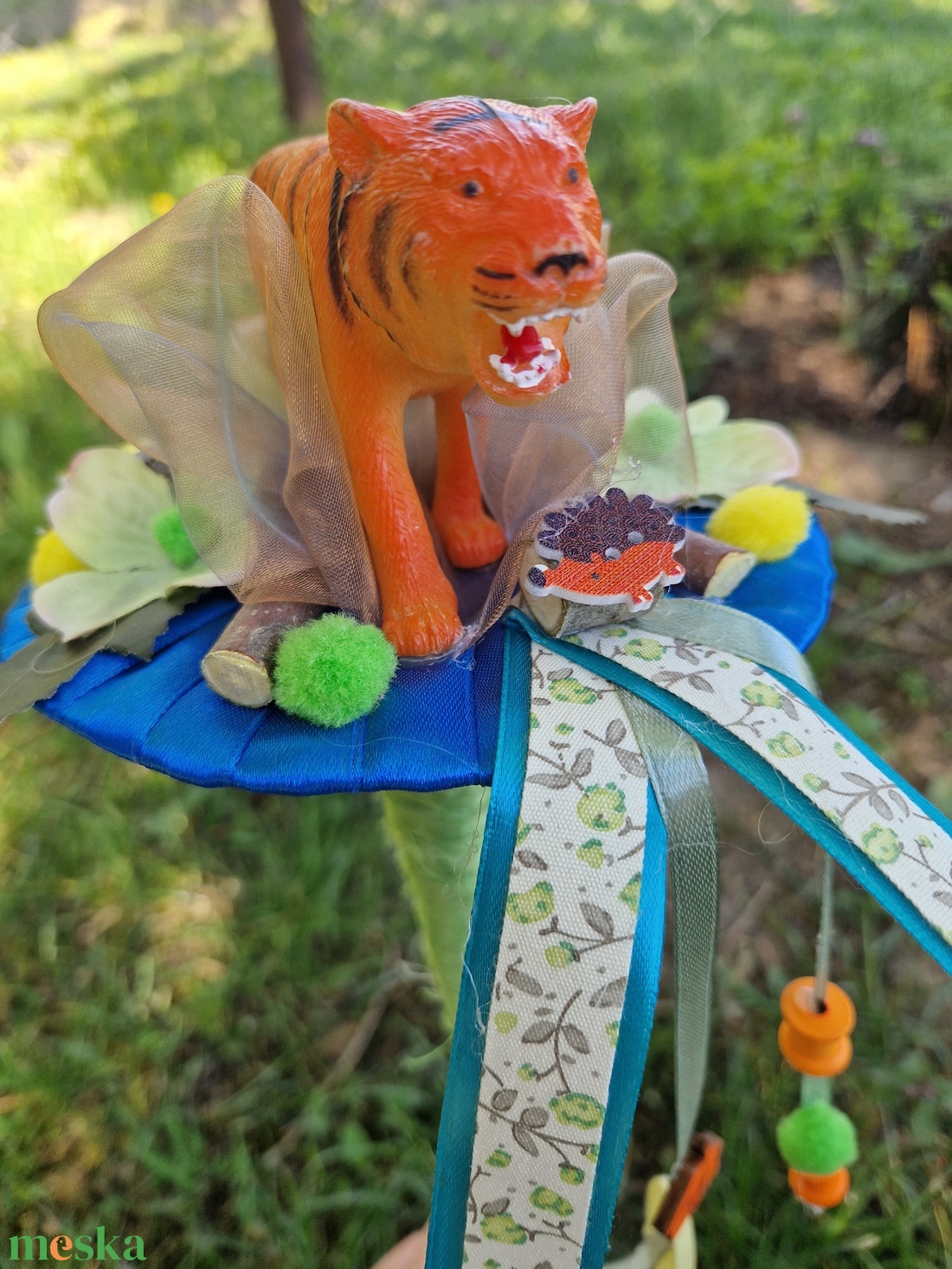 Tigrises ballagási csokor -  - Meska.hu